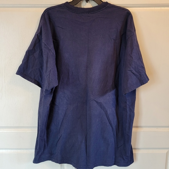 Vintage Winnie The Pooh NYC Navy Tee Shirt - Picture 3 of 6